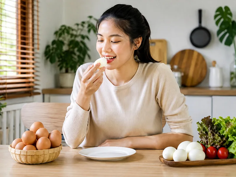 Số lượng trứng nên được điều chỉnh theo nhu cầu năng lượng, tổng lượng protein và chế độ ăn của từng người.