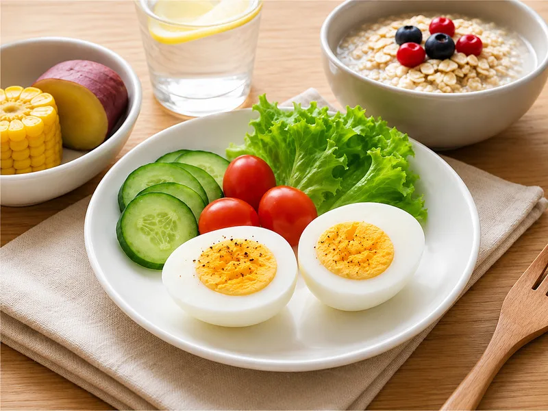 Ăn trừng gà nên kết hợp với rau xanh và thực phẩm khác