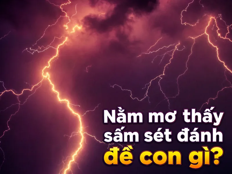 Giấc mơ thấy sấm sét có thể được nhìn nhận dưới nhiều góc độ như tâm lý, văn hóa dân gian và trải nghiệm cá nhân.