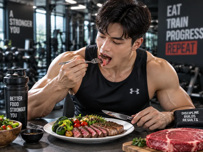 Khẩu phần thịt bò phù hợp phụ thuộc vào nhu cầu năng lượng và mức độ vận động.
