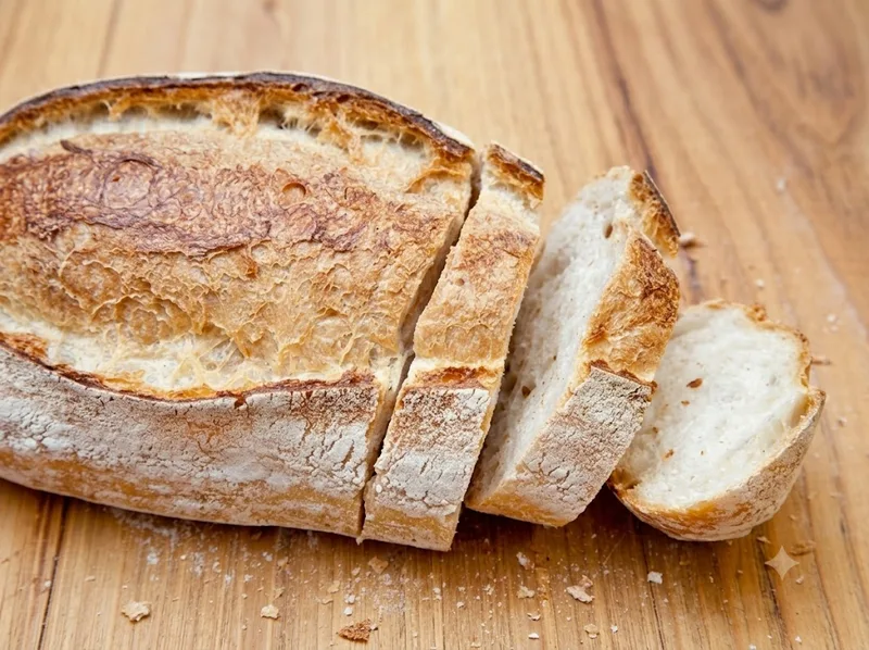 Bánh mì trắng tiện lợi nhưng cần cân đối lượng ăn để tránh chế độ ăn thiếu chất xơ.