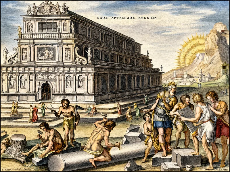 Đền Artemis từng tọa lạc tại thánh địa Artemision gần Ephesus, nay thuộc khu vực Selçuk ở phía tây Thổ Nhĩ Kỳ.